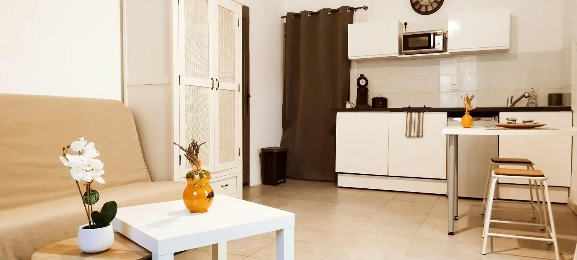 Studio Charmant Dans Un Ancien Moulin Pres D'Orange 30 M² Piscine Exteriér fotografie